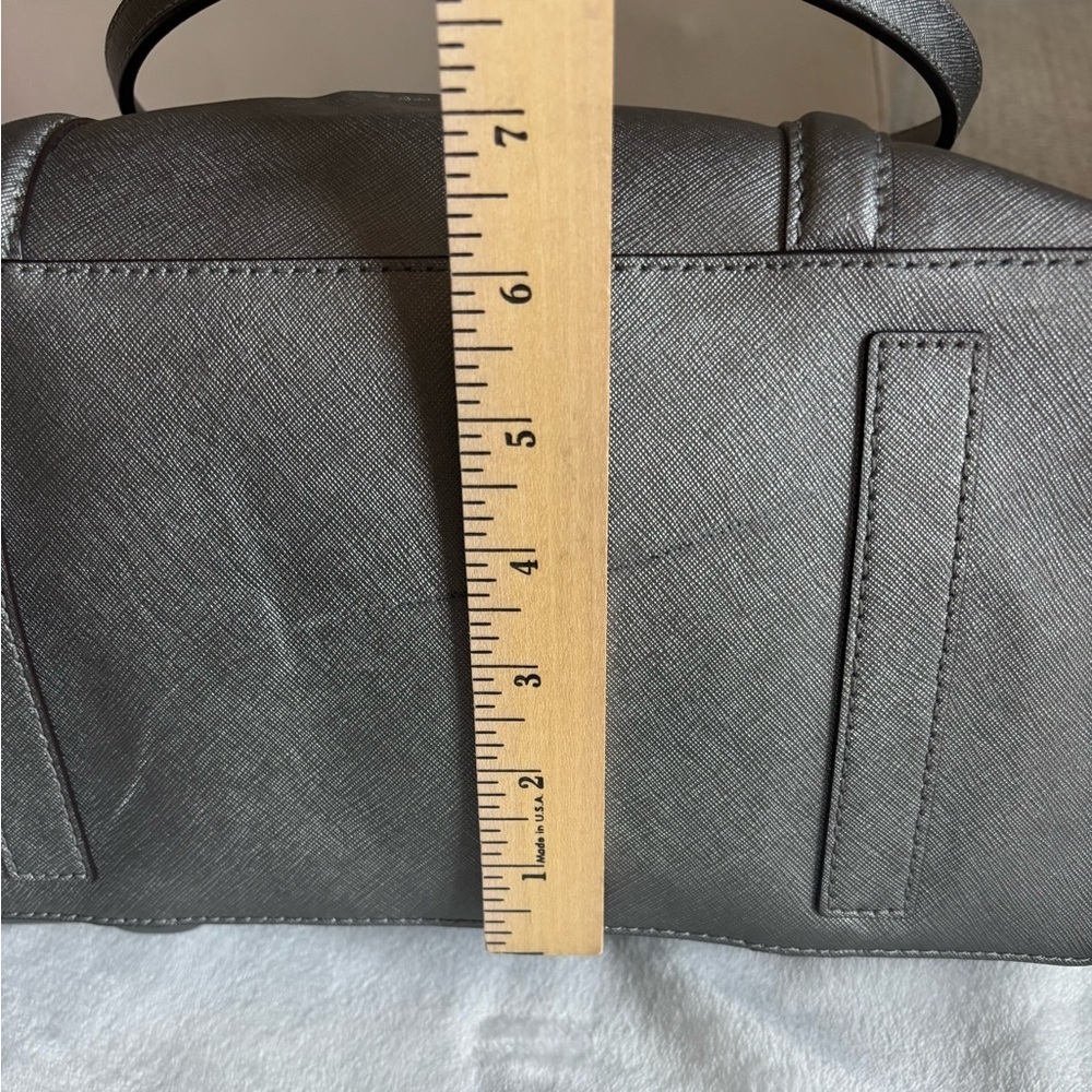 Kate Spade Metallic Gray Tote - Picture 10 of 12